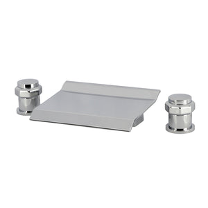Milano LS2241AR Waterfall Roman Tub Faucet, Polished Chrome