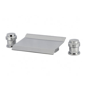 Milano LS2241MR Waterfall Roman Tub Faucet, Polished Chrome