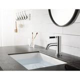 Kaiser LS8221DKL Single-Handle 1-Hole Deck Mount Bathroom Faucet with Push Pop-Up, Polished Chrome