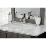 Concord LS822DLPN Single-Handle 1-Hole Deck Mount Bathroom Faucet with Push Pop-Up, Polished Nickel
