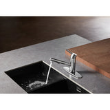 Concord LS8401DL Single-Handle 1-Hole Deck Mount Pull-Out Sprayer Kitchen Faucet, Polished Chrome