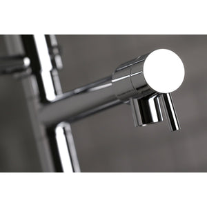Continental LS8501CTL Single-Handle 1-Hole Deck Mount Pre-Rinse Kitchen Faucet, Polished Chrome