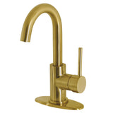 Concord LS8533DL Single-Handle 1-Hole Deck Mount Bar Faucet, Brushed Brass