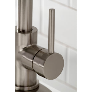 Concord LS8538DL Single-Handle 1-Hole Deck Mount Bar Faucet, Brushed Nickel