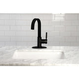 Kaiser LS8610DKL Single-Handle 1-Hole Deck Mount Bar Faucet, Matte Black