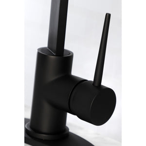 New York LS8610NYL Single-Handle 1-Hole Deck Mount Bar Faucet, Matte Black