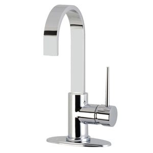 New York LS8611NYL Single-Handle 1-Hole Deck Mount Bar Faucet, Polished Chrome