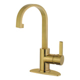 Continental LS8613CTL Single-Handle 1-Hole Deck Mount Bar Faucet, Brushed Brass