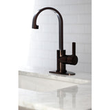 Continental LS8615CTL Single-Handle 1-Hole Deck Mount Bar Faucet, Oil Rubbed Bronze