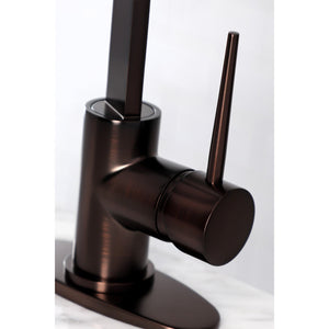 New York LS8615NYL Single-Handle 1-Hole Deck Mount Bar Faucet, Oil Rubbed Bronze