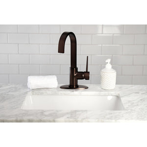 New York LS8615NYL Single-Handle 1-Hole Deck Mount Bar Faucet, Oil Rubbed Bronze