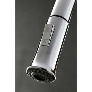 Concord LS8621DL Single-Handle 1-Hole Deck Mount Pull-Down Sprayer Kitchen Faucet, Polished Chrome