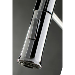 Continental LS8671CTL Single-Handle 1-Hole Deck Mount Pre-Rinse Kitchen Faucet, Polished Chrome