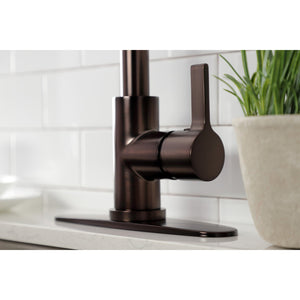 Continental LS8685CTL Single-Handle 1-Hole Deck Mount Pull-Down Sprayer Kitchen Faucet, Oil Rubbed Bronze