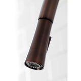 Continental LS8685CTL Single-Handle 1-Hole Deck Mount Pull-Down Sprayer Kitchen Faucet, Oil Rubbed Bronze