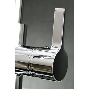 Continental LS8721CTL Single-Handle 1-Hole Deck Mount Pull-Down Sprayer Kitchen Faucet, Polished Chrome