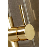 Concord LS8723DL Single-Handle 1-Hole Deck Mount Pull-Down Sprayer Kitchen Faucet, Brushed Brass