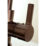 Continental LS8725CTL Single-Handle 1-Hole Deck Mount Pull-Down Sprayer Kitchen Faucet, Oil Rubbed Bronze