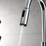 Continental LS8781CTL Single-Handle 1-Hole Deck Mount Pull-Down Sprayer Kitchen Faucet, Polished Chrome