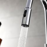 Continental LS8781CTL Single-Handle 1-Hole Deck Mount Pull-Down Sprayer Kitchen Faucet, Polished Chrome
