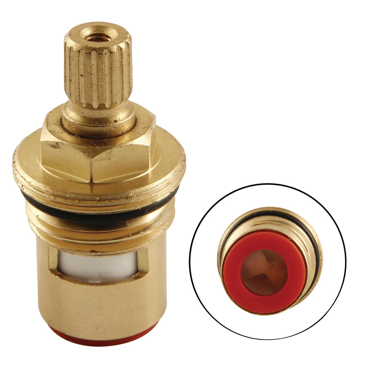 LSRPL8291HC Hot Ceramic Disc Cartridge, 3/8" x 16PT (1 Piece), Raw