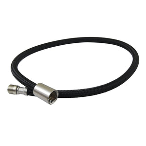LSSPRHOSE298 29-Inch Braided Pull Down Kitchen Faucet Spray Hose, Brushed Nickel