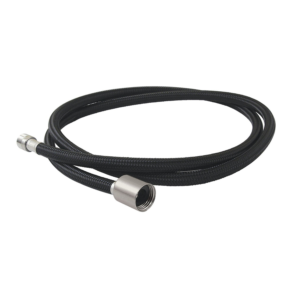 LSSPRHOSE598 59-Inch Braided Pull Down Kitchen Faucet Spray Hose, Brushed Nickel