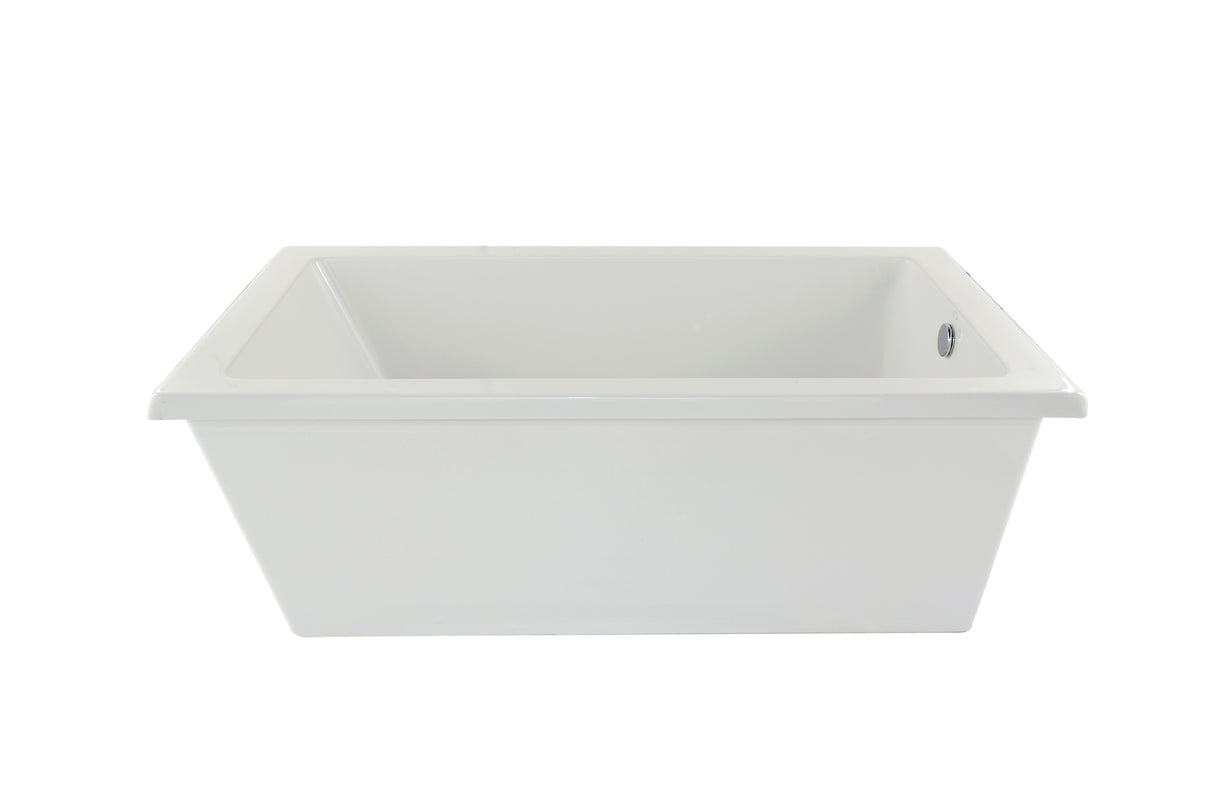 Hydro Systems LUC6636ATO-WHI LUCY, FREESTANDING TUB ONLY 66X36 - -WHITE