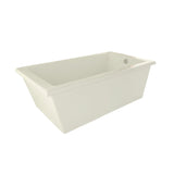 Hydro Systems LUC7236ATO-BIS LUCY, FREESTANDING TUB ONLY 72X36 - -BISCUIT