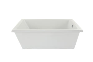 Hydro Systems LUC7236ATO-WHI LUCY, FREESTANDING TUB ONLY 72X36 - -WHITE