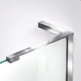 DreamLine Unidoor-X 61-61 1/2 in. W x 72 in. H Frameless Hinged Shower Door in Chrome