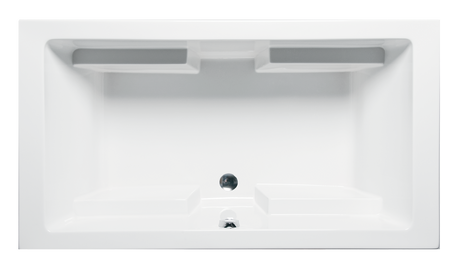 Americh LA6636TA2-WH Lana 6636 - Tub Only / Airbath 2 - White