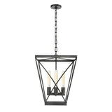 Alora PD309616UB LATTICE PENDANT 4 LIGHT URBAN BRONZE