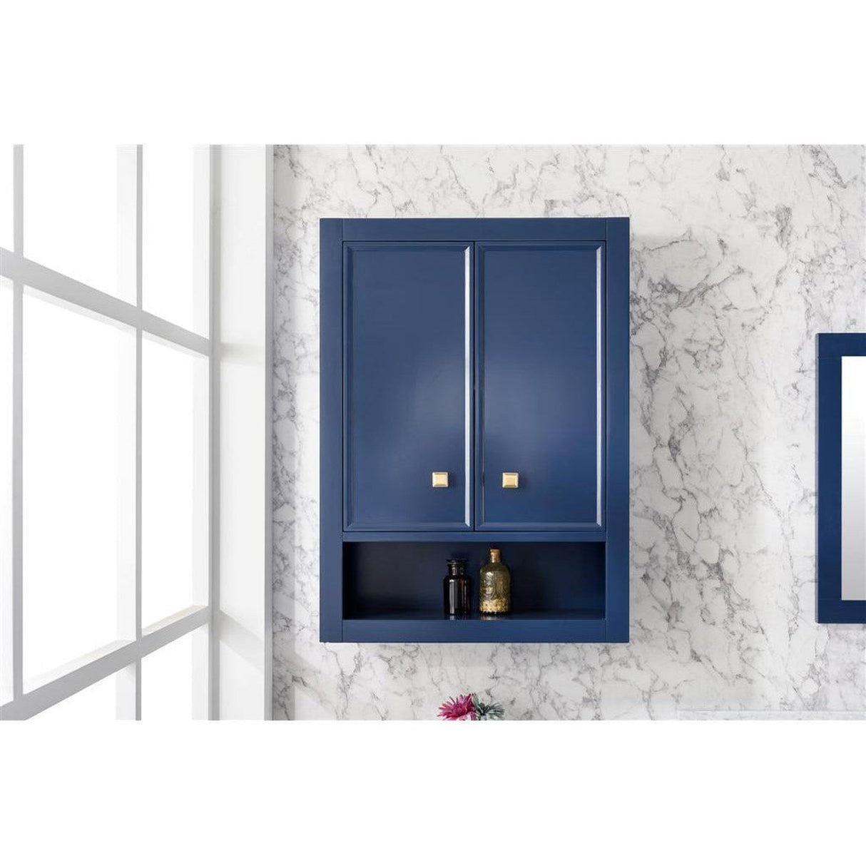 Legion Furniture 24" BLUE TOILET TOPPER CABINET WLF2124-B-TT