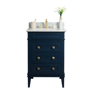 Legion Furniture 24" SOLID WOOD SINK VANITY WITH WITHOUT FAUCET WS3124-B