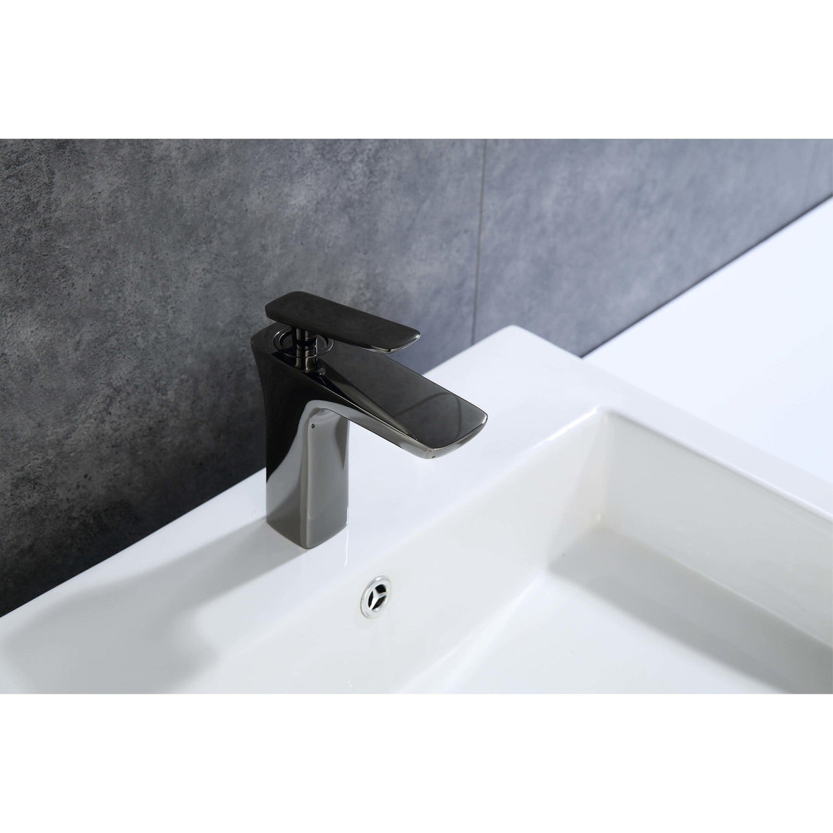 Legion Furniture FAUCET WITH DRAIN-GLOSSY BLACK ZY1013-GB