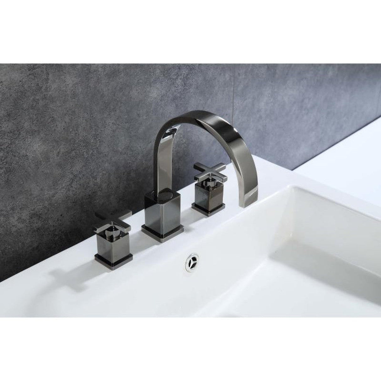 Legion Furniture FAUCET WITH DRAIN-GLOSSY BLACK ZY2511-GB