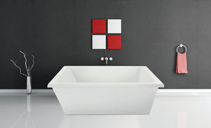 Hydro Systems LEX6636ATO-BIS LEXIE, FREESTANDING TUB ONLY 66X36 - -BISCUIT