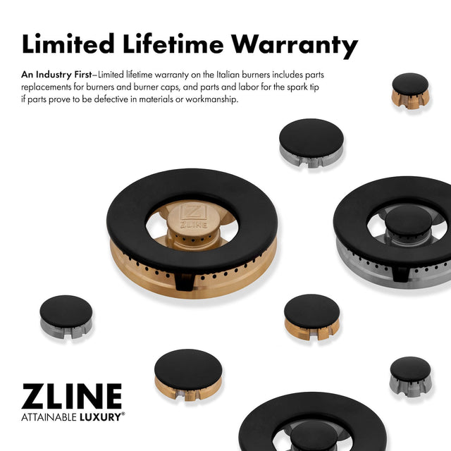 ZLINE 48 in. Professional Dual Fuel Range in Stainless Steel with White Matte Doors (RA-WM-48)