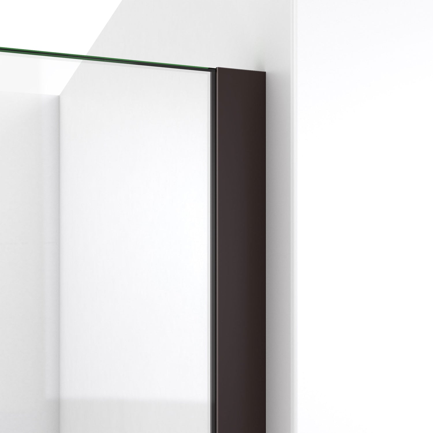 DreamLine Linea 30 in. W x 72 in. H Frameless Shower Screen in Oil Rubbed Bronze