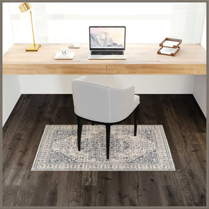 Eviva Venus 3' x 5' Geometric Gray Rug