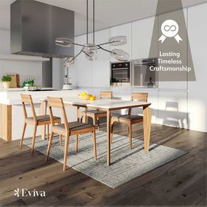 Eviva Venus 2' x 8' Geometric Gray Rug
