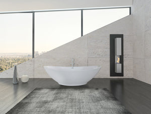 Hydro Systems LOG7238HTO-ALM LOGAN 7238 METRO TUB ONLY-ALMOND