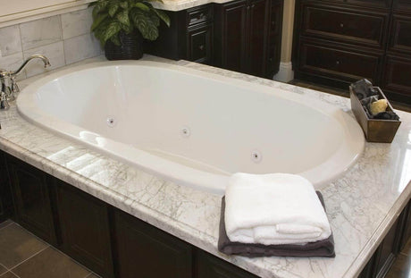 Hydro Systems LOR7444ATO-BON LORRAINE 7444 AC TUB ONLY-BONE