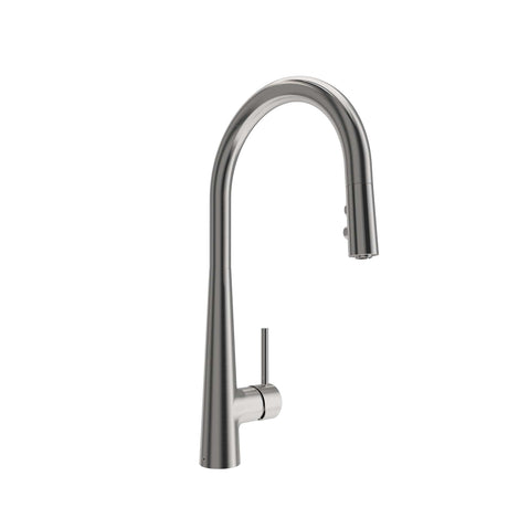 BOCCHI 2025 0001 SS Lugano 2.0 Pull-Down Kitchen Faucet in Stainless Steel