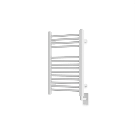 Artos Denby 27" x 18" Hardwired Heated Towel Rail in White – M06845W-WH
