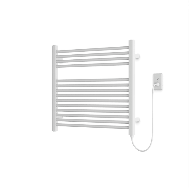 Artos Denby 27" x 30" Plug-In Heated Towel Rail in White – M06875P-WH