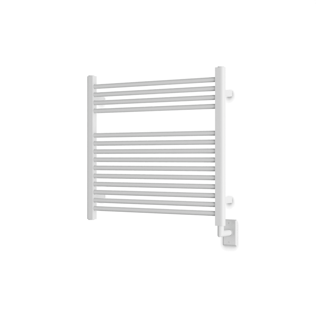 Artos Denby 27" x 30" Hardwired Heated Towel Rail in White – M06875W-WH
