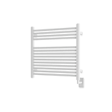 Artos Denby 27" x 30" Hardwired Heated Towel Rail in White – M06875W-WH