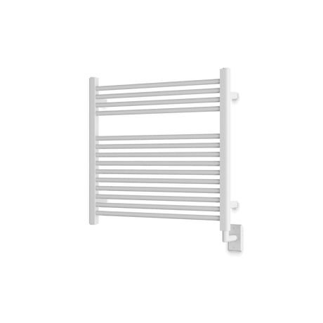 Artos Denby 27" x 30" Hardwired Heated Towel Rail in White – M06875W-WH